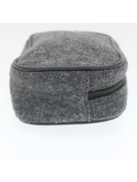 Bolso clutch de lana Prada Vintage negro