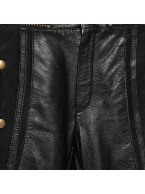 Spodnie skórzane Chloé Pre-owned