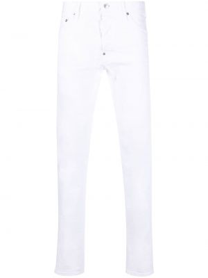 Stretch jeans Dsquared2 hvit