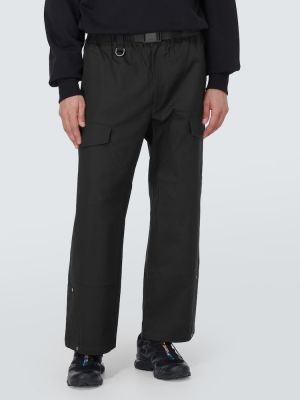 Pantalones de algodón Y-3 negro