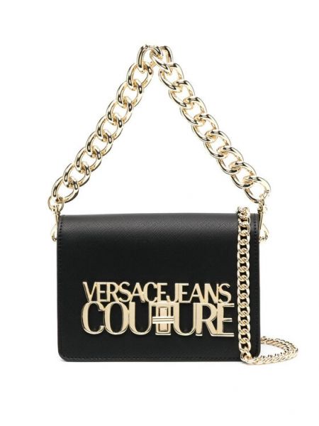 Pisemska torbica Versace Jeans Couture črna