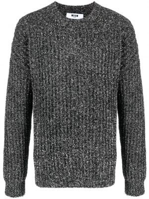 Pull en tricot col rond Msgm