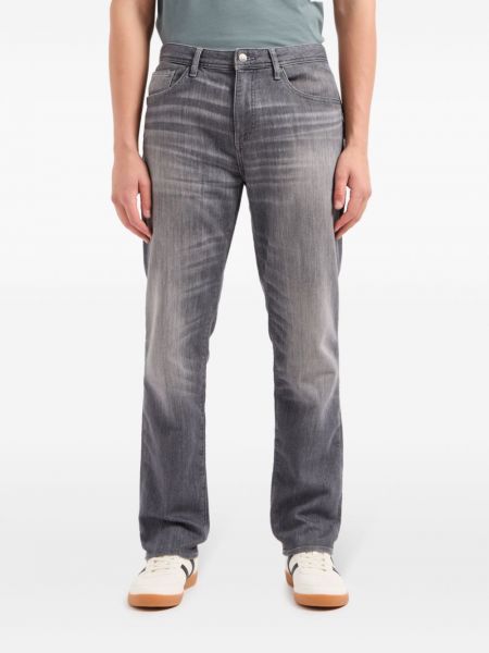 Straight jeans Armani Exchange grau