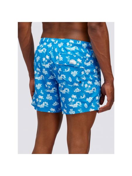 Pantalones cortos de playa Sundek azul