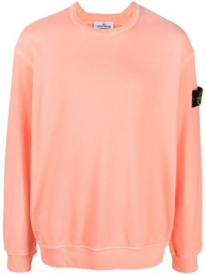 Bomull sweatshirt Stone Island oransje