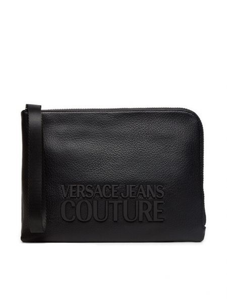 Geantă crossbody Versace Jeans Couture negru