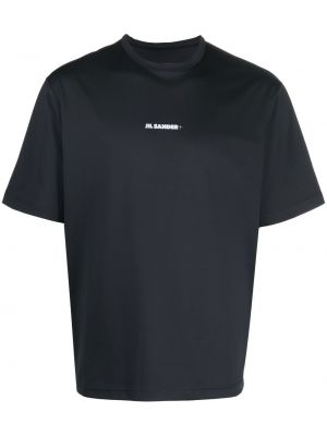 T-shirt à imprimé Jil Sander noir