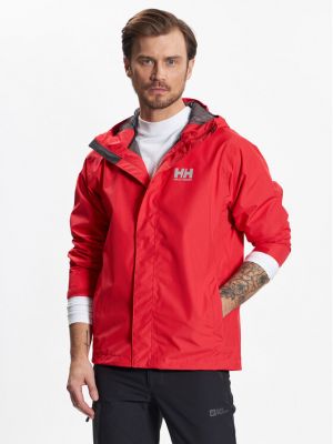 Giacca impermeabile Helly Hansen rosso