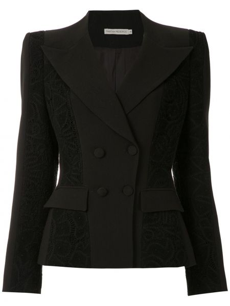 Lang blazer Martha Medeiros svart