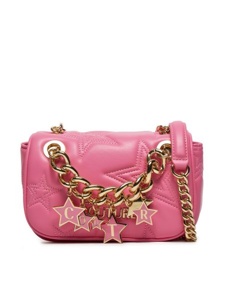 Чанта Versace Jeans Couture розово