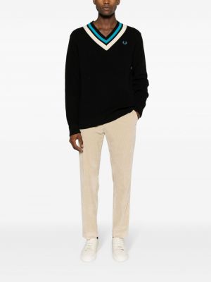 Pullover mit stickerei Fred Perry