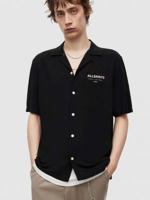 Риза Allsaints черно
