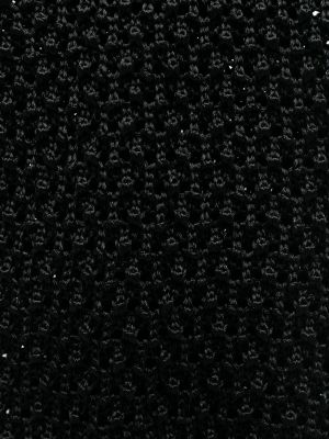 Jedwabny krawat Polo Ralph Lauren czarny