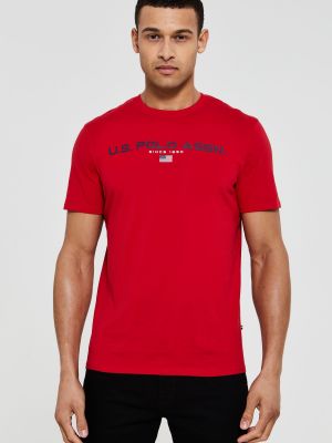 Спортивная футболка U.s. Polo Assn. красная