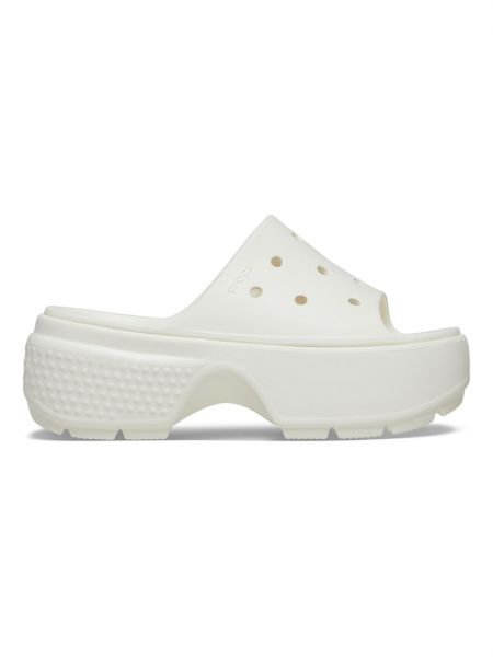 Тапочки Crocs белые