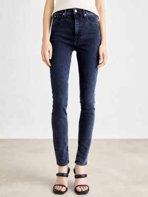 Джинсы скинни с высокой талией Calvin Klein Jeans
