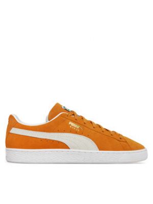 Semišové tenisky Puma Suede oranžové