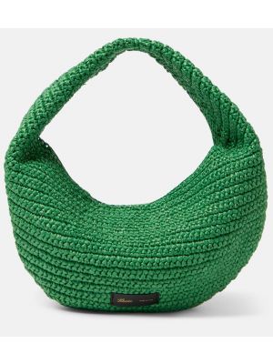 Чанта за ръка Khaite зелено