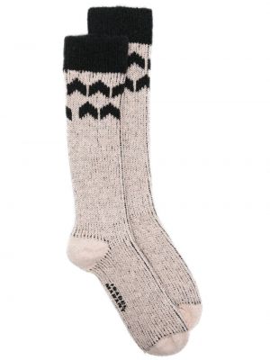 Ponožky Isabel Marant sivá