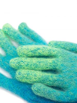 Pletené rukavice s přechodem barev Erl