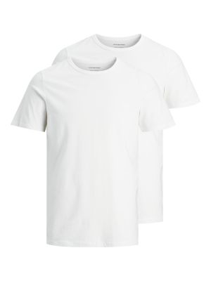 Риза с къс ръкав Jack & Jones бяло