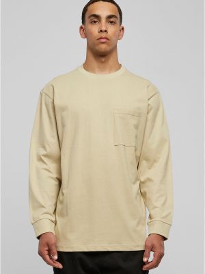Marškinėliai ilgomis rankovėmis oversize su kišenėmis Uc Men