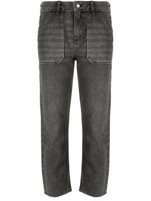 Straight jeans Ba&sh grau