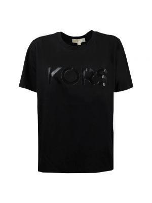 Koszulka bawełniana Michael Kors czarna