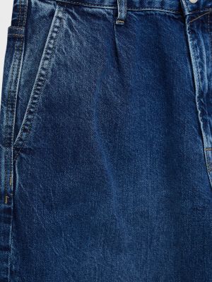 Jeans plissettati Pull&bear blu