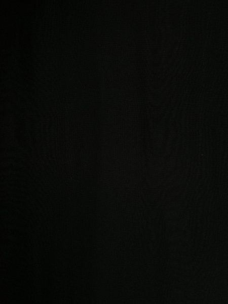 Hedvábný šál s výšivkou Max Mara černý