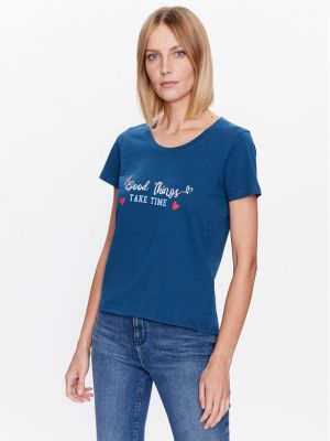 T-shirt Regatta blau