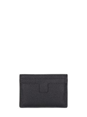 Usnjena denarnica Tom Ford črna