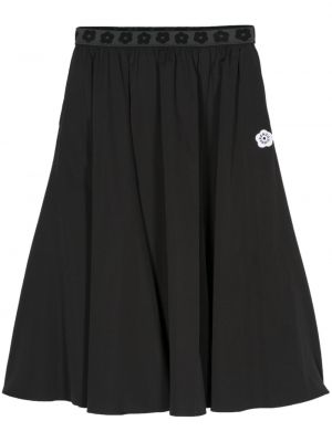 Midi sukňa Kenzo čierna