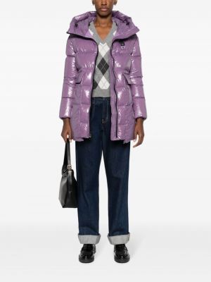 Dūnu jaka ar kapuci Blauer violets