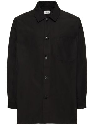 Bavlnená košeľa Lownn čierna