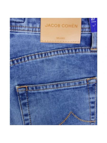 Proste jeansy Jacob Cohen niebieskie