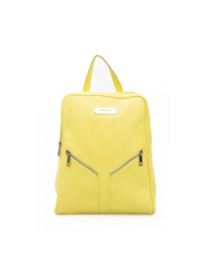 Żółty plecak Baldinini