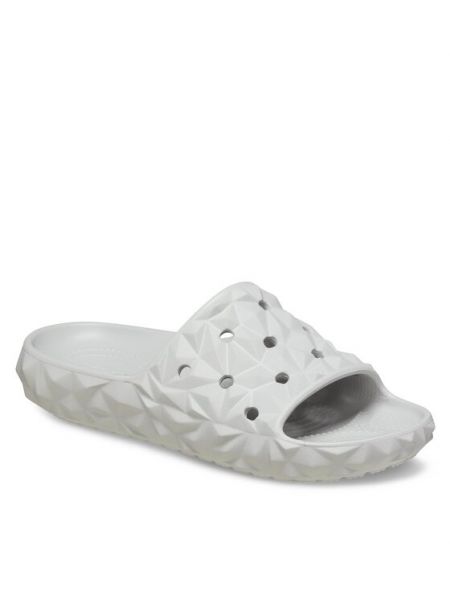 Sandale cu imprimeu geometric Crocs gri