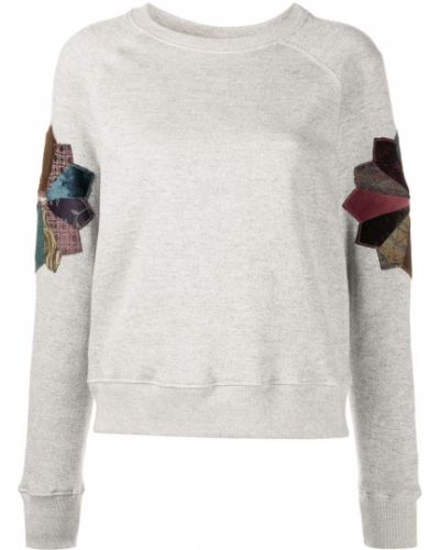 Maglione con scollo tondo Re/done grigio