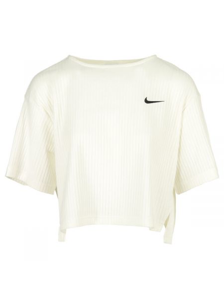 Koszulka z krótkim rękawem z dżerseju Nike biała
