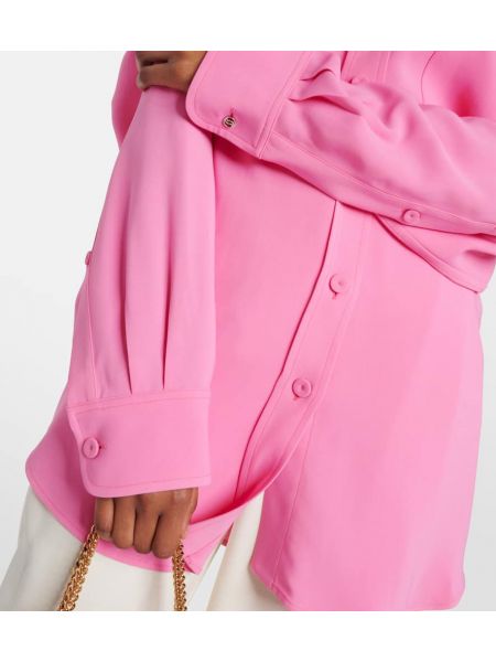 Oversized πουκάμισο Stella Mccartney ροζ