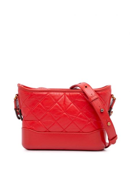 Crossbody kabelka Chanel Pre-owned červená