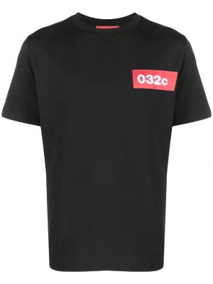 T-shirt con stampa 032c nero