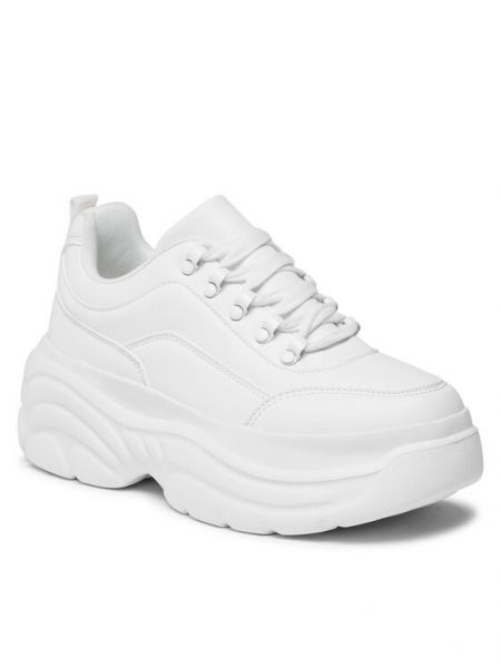 Αθλητικό sneakers Deezee λευκό