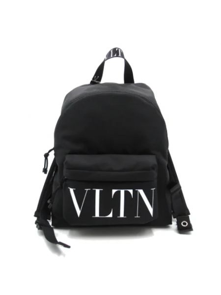 Nylonowy plecak retro Valentino Vintage czarny