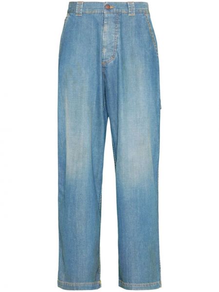 Jeans skinny con tasche Maison Margiela blu