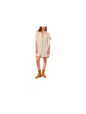Mini robe large Sessun beige