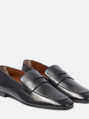 Pantofi loafer din piele Le Monde Beryl negru