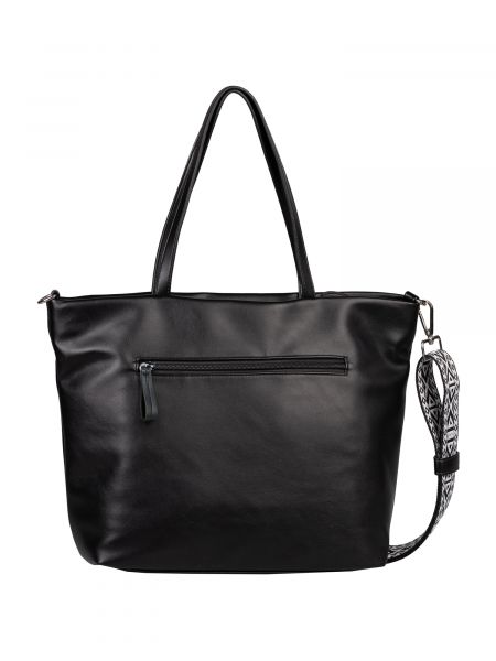 Nákupná taška Tom Tailor čierna