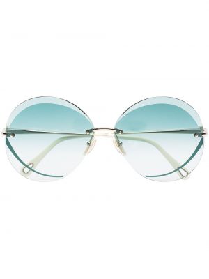 Overdimensjonert briller Chloé Eyewear grønn